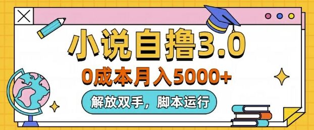 小说自撸3.0，解放双手，不浪费时间，适合大众-皓收集 | 网创宝典