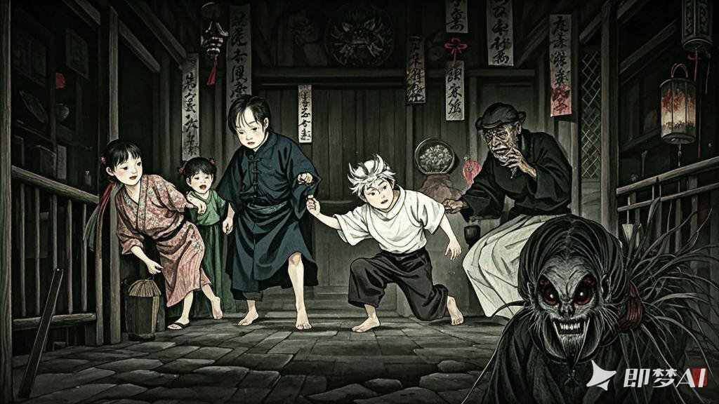 雾夜惊魂：骑车遇蓝衣人，命悬一线的恐怖遭遇